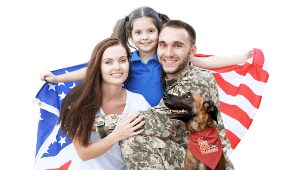 Military discount dog training